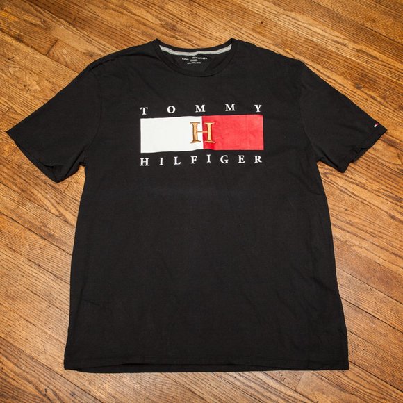 Tommy Hilfiger Other - SOLD // Tommy Hilfiger Embroidered T-Shirt - NWOT - Size XXL